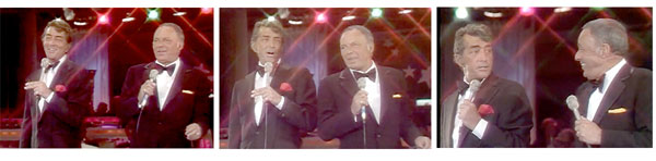 Frank Sinatra & Dean Martin on TV